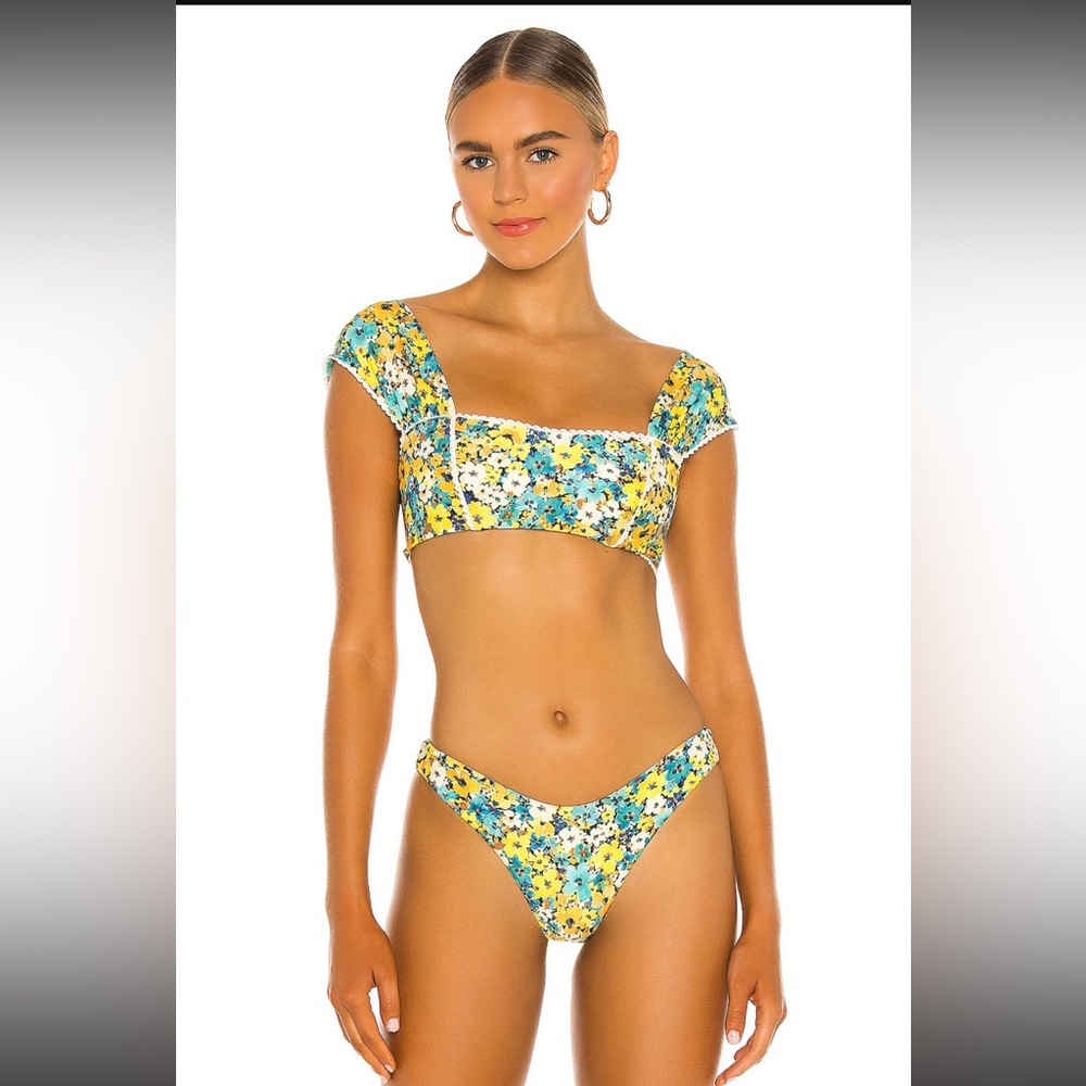 NEW L SPACE GIZELLE BIKINI TOP
